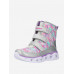 Сапоги утепленные для девочек Skechers Heart Lights-Scribble Hearts