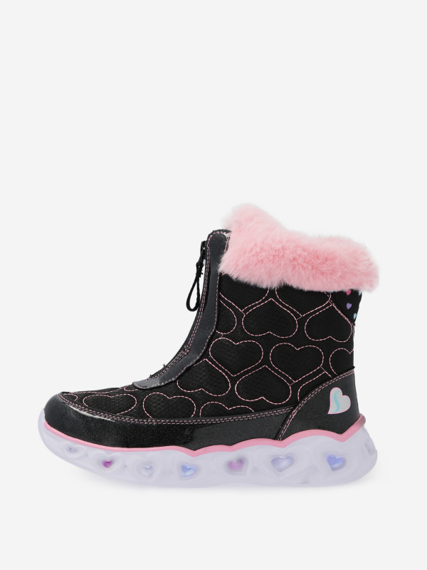 Сапоги утепленные для девочек Skechers Heart Lights